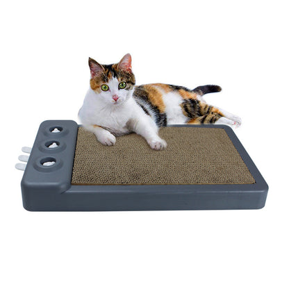 Cat Scratch Board: Giocattolo per Gatti in Cartone Ondulato per unghie