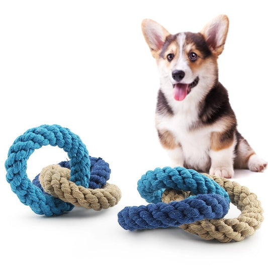 KnotFun: Corda Gioco Intrecciata per Cani