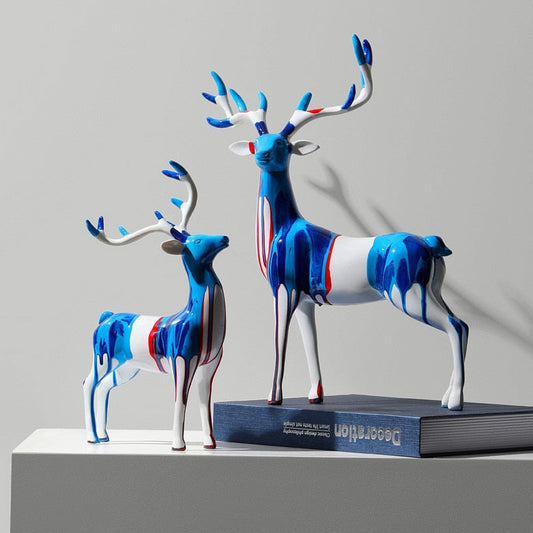 ArtDeer: Statuette Decorative Moderne a Forma di Cervo